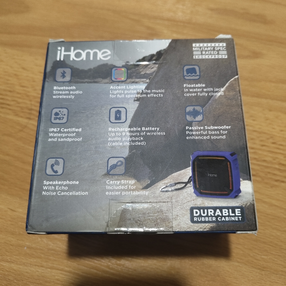 ihome Water Tough Speaker